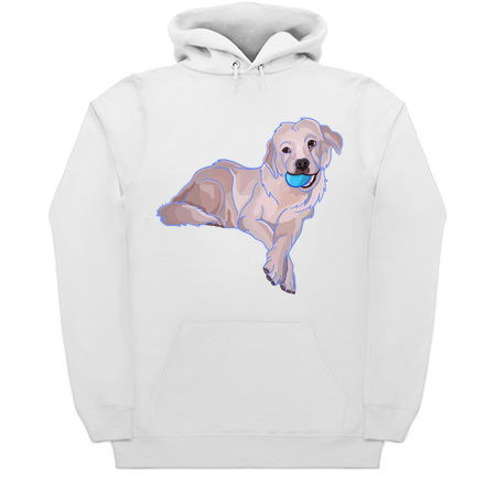 Great Pyrenees Cute Puppy with Chew Toy tiny thumbnail