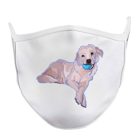 Great Pyrenees Cute Puppy with Chew Toy tiny thumbnail