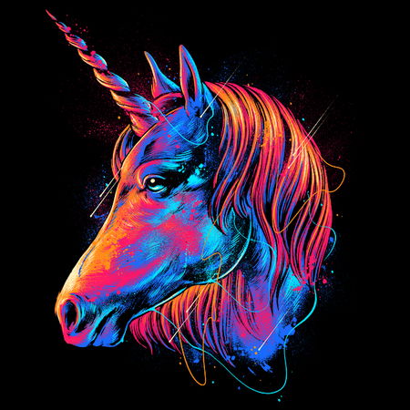 Colorful Unicorn - NeatoShop