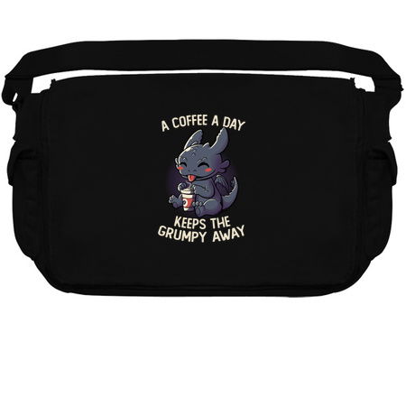 A Coffee a Day Keeps The Grumpy Away Funny Cute Gift tiny thumbnail