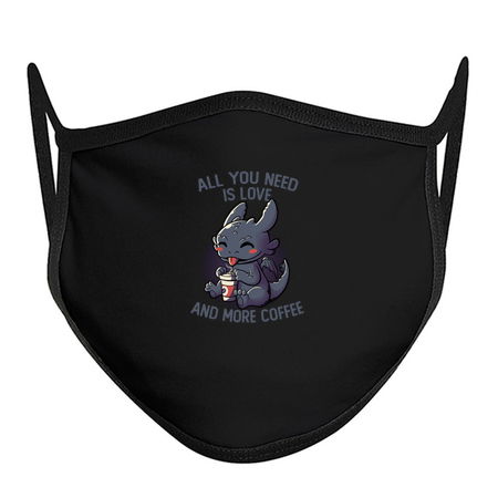 All You Need Is Love And More Coffee Funny Cute Gift tiny thumbnail