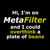 Metafilter: Overthink a plate of beans tiny thumbnail