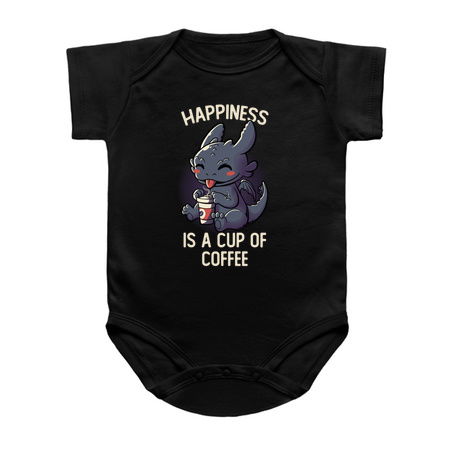 Happiness Is A Cup Of Coffee Funny Cute Gift tiny thumbnail
