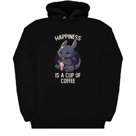 Happiness Is A Cup Of Coffee Funny Cute Gift tiny thumbnail