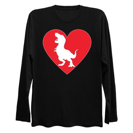 Trex red heart, cute valentine's day gift 2021 tiny thumbnail