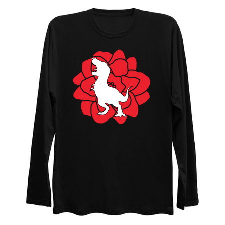 Trex flower, cute valentine's day gift 2021 tiny thumbnail