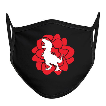 Trex flower, cute valentine's day gift 2021 tiny thumbnail