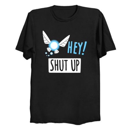 Hey Listen Shut Up - Zelda, Navi, Retro Gaming tiny thumbnail