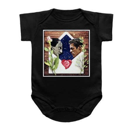 Garashir Vintage Valentine Collage with Flowers with Love for Valentine's Day tiny thumbnail