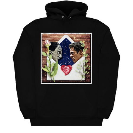 Garashir Vintage Valentine Collage with Flowers with Love for Valentine's Day tiny thumbnail