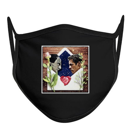 Garashir Vintage Valentine Collage with Flowers with Love for Valentine's Day tiny thumbnail