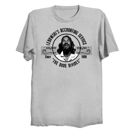 Lebowski Accounting Service The Dude Divides tiny thumbnail