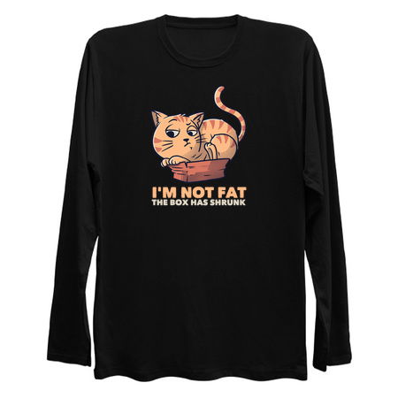 I'm Not Fat The Box Has Shrunk Funny Cat Gift tiny thumbnail
