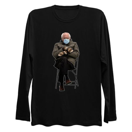 Bernie Mittens Meme Bernie Sanders Cold Inauguration tiny thumbnail