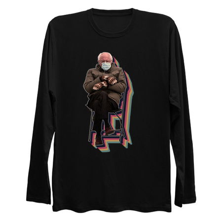 Bernie Mittens Meme Bernie Sanders Cold Inauguration Vintage tiny thumbnail