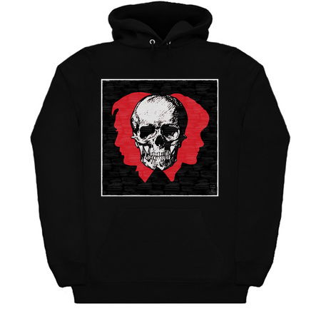 Hannibal Hannigram Murder Husbands Blood Red Profile with Skull tiny thumbnail