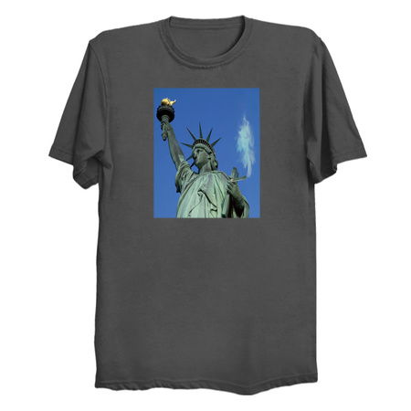 Holy Smokes! : Statue of Liberty and her Cigar tiny thumbnail