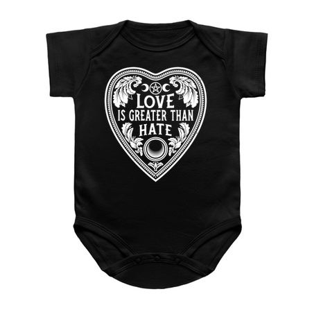 Love Is Greater Than Hate - Distressed Gothic Planchette tiny thumbnail