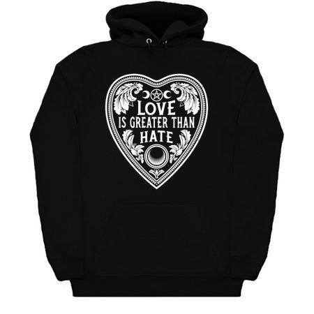 Love Is Greater Than Hate - Distressed Gothic Planchette tiny thumbnail