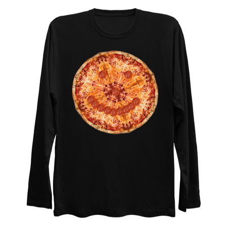 Smiling Pepperoni and Cheese Pizza Pie Face tiny thumbnail