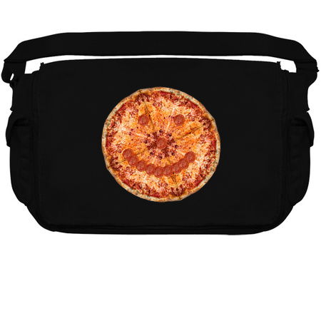 Smiling Pepperoni and Cheese Pizza Pie Face tiny thumbnail