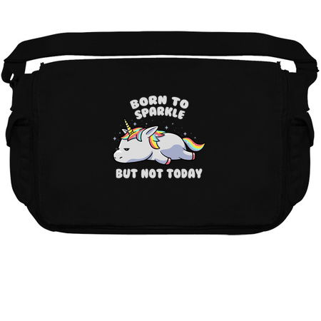 Born To Sparkle But Not Today Lazy Unicorn Gift tiny thumbnail