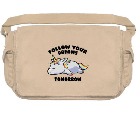 Follow Your Dreams Tomorrow Lazy Unicorn Gift tiny thumbnail
