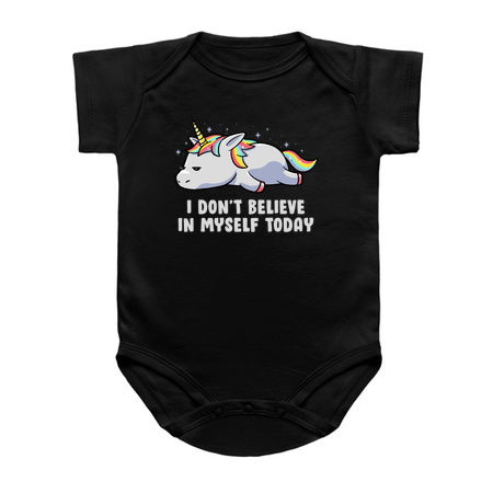 I Don’t Believe In Myself Lazy Unicorn Gift tiny thumbnail