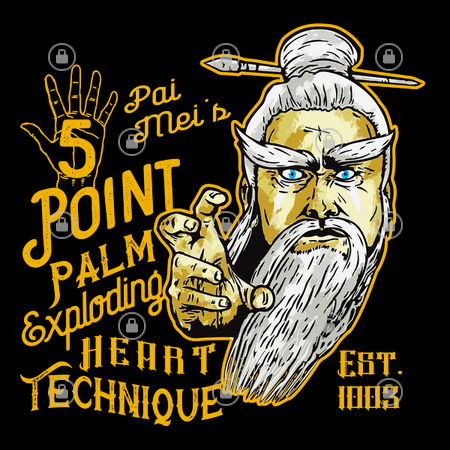 Pai Mei 5 Point Palm Exploding Heart Technique - NeatoShop