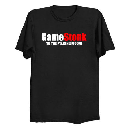 Gamestonk to the F'ing Moon Gamestick Stop Game Stonk tiny thumbnail