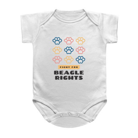 Fight for beagle rights funny dog breed tiny thumbnail