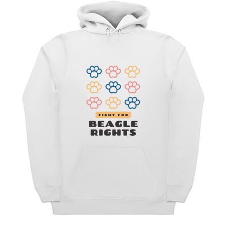 Fight for beagle rights funny dog breed tiny thumbnail