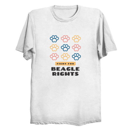 Fight for beagle rights funny dog breed tiny thumbnail