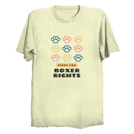 Fight for boxer rights funny dog breed tiny thumbnail