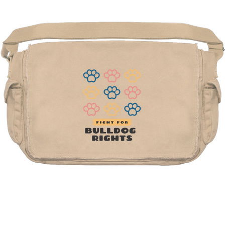 Fight for bulldog rights funny dog breed tiny thumbnail