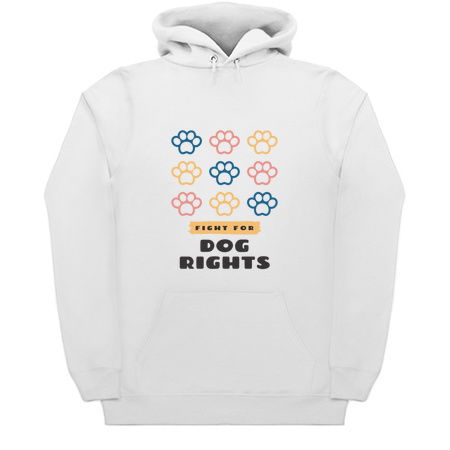 Fight for dog rights funny dog breed tiny thumbnail