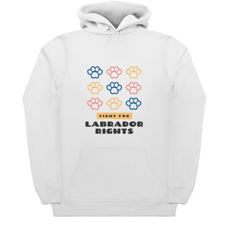 Fight for Labrador rights funny dog breed tiny thumbnail