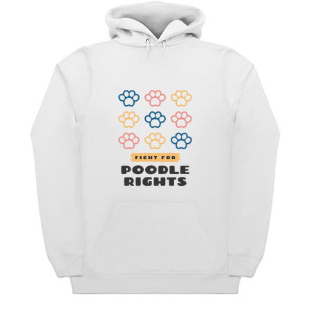 Fight for poodle rights funny dog breed tiny thumbnail