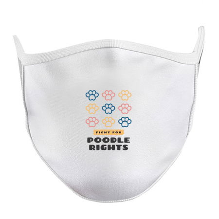 Fight for poodle rights funny dog breed tiny thumbnail