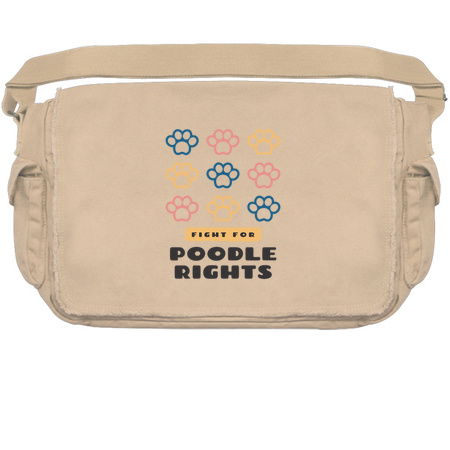 Fight for poodle rights funny dog breed tiny thumbnail