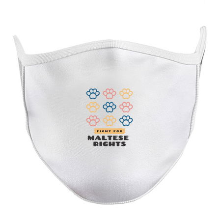 Fight for Maltese rights funny dog breed tiny thumbnail