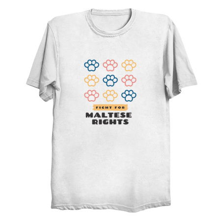 Fight for Maltese rights funny dog breed tiny thumbnail