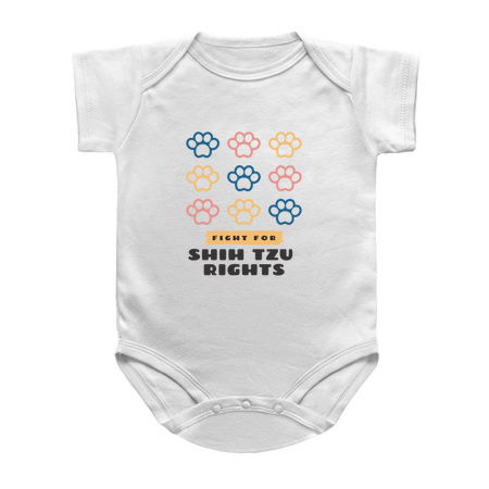 Fight for shih tzu rights funny dog breed tiny thumbnail