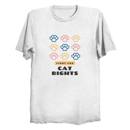 Fight for cat rights funny dog breed tiny thumbnail