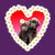 Chocolate Lab Puppies Flower Daisy Heart tiny thumbnail