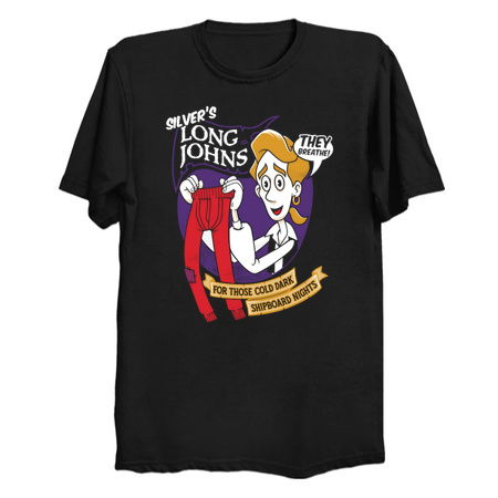 Silver's Long Johns - Monkey Island - Vintage Video Game - Pirate tiny thumbnail