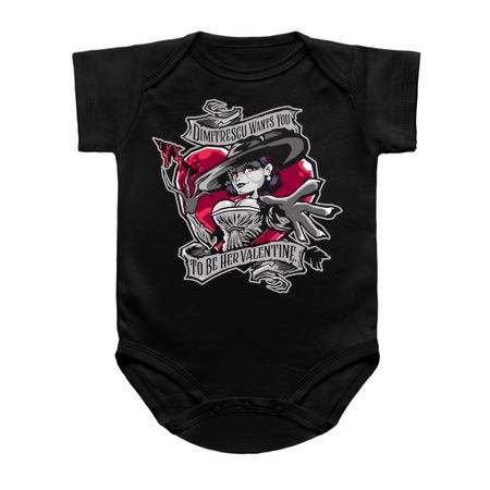 Lady Dimitrescu's Valentine - Black Shirt tiny thumbnail