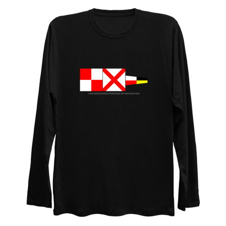 I Am Exercising Freedom of Navigation (International Signal Flags) tiny thumbnail