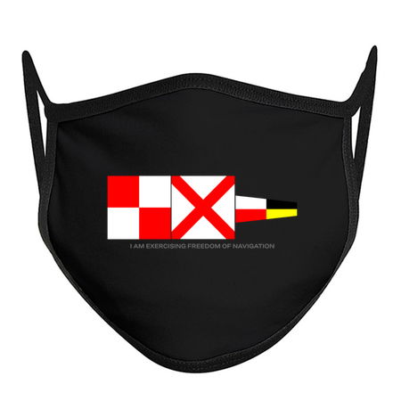 I Am Exercising Freedom of Navigation (International Signal Flags) tiny thumbnail