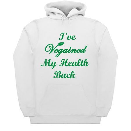 I've Vegained my Health Back Vegan Quote tiny thumbnail